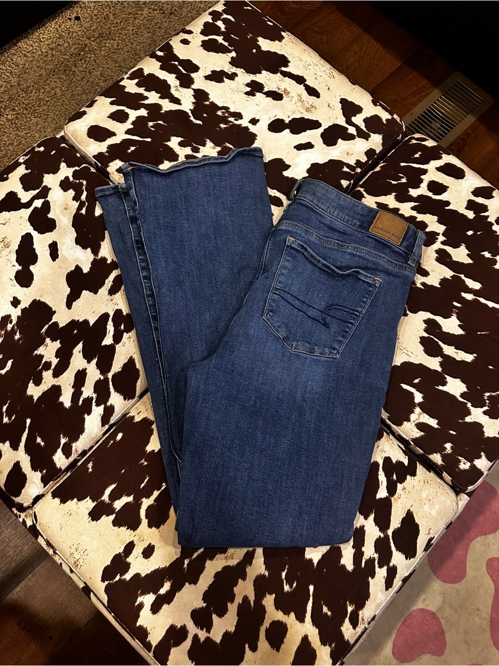 American Eagle Outfitters Dark Blue Bootcut Jeans